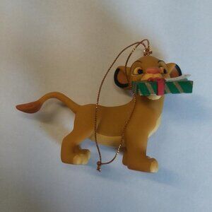 Grolier Presidents Edition Disney The Lion King Simba Christmas Magic Ornament